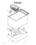 SECTION Diagram and Parts List for EH090FXKN2  Whirlpool Freezer