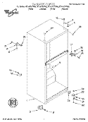 CABINET Diagram and Parts List for ET14CKYFN02  Whirlpool Refrigerator