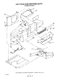 Part Location Diagram of 947868 Whirlpool INSULATION, DIVIDING WALL