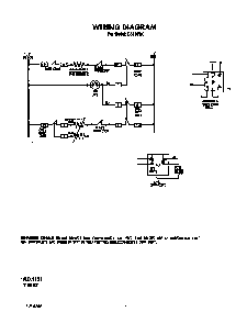 Wiring Diagram Diagram and Parts List for C3458W0  Roper Range