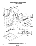 SECTION Diagram and Parts List for AC1202XM0  Whirlpool Air Conditioner