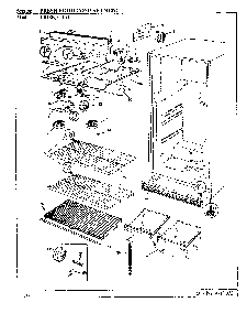 03 - Fresh Food Compartment Diagram and Parts List for RB15KA-1AL  Whirlpool Refrigerator