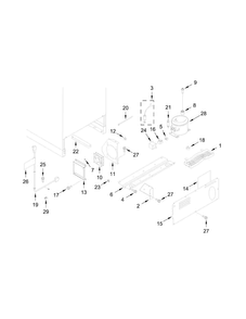 Unit Parts Diagram and Parts List for KURR204ESB00  KitchenAid Refrigerator