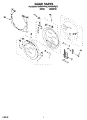 Part Location Diagram of 9707516 Whirlpool MEDALLION