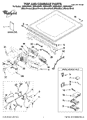 Part Location Diagram of W10111012 Whirlpool Harness, Main
