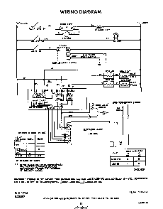 Wiring Diagram Diagram and Parts List for F8958*1  Roper Range