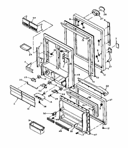 Part Location Diagram of 532054 Whirlpool Escutcheon
