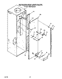 REFRIGERATOR LINER Diagram and Parts List for KSSS48MWX00  KitchenAid Refrigerator