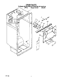 LINER Diagram and Parts List for 8ET18ZKXYG00  Whirlpool Refrigerator