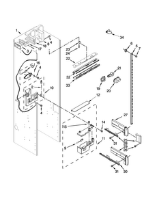 Part Location Diagram of W10691176 Whirlpool CONTRL-BOX