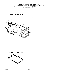 Lit/optional Equipment Diagram and Parts List for 1883*0A  Roper Wall Oven