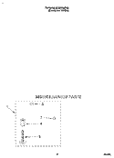MISCELLANEOUS Diagram and Parts List for 3LBR7255BQ0  Whirlpool Washer