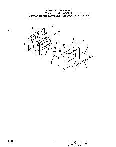 Section 5 Diagram and Parts List for 1235*0A  Roper Range