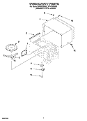 Part Location Diagram of 8184371 Whirlpool WRAPER-CAB