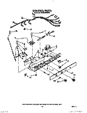 CONTROL, LIT/OPTIONAL Diagram and Parts List for RS20CKXXW00  Roper Refrigerator