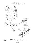 WIRING HARNESS Diagram and Parts List for DU5000XL0  Whirlpool Dishwasher