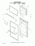 Part Location Diagram of LW10209802 Whirlpool DOR-FIP Stainless Steel