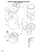 Part Location Diagram of 8204512 Whirlpool TUBING