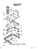 Part Location Diagram of WP3150374 Whirlpool Surface Burner Knob