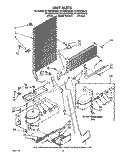 UNIT Diagram and Parts List for RT18DKYWW03  Roper Refrigerator
