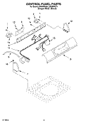 Part Location Diagram of 8299559 Whirlpool TRANSDUCER
