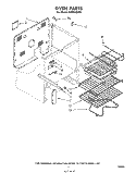 SECTION Diagram and Parts List for RHM975PW  Whirlpool Range