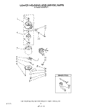 SECTION Diagram and Parts List for 6KCDB250T1  KitchenAid Food Waste Disposer