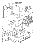 OVEN , LIT/OPTIONAL Diagram and Parts List for KEMI300VBL4  KitchenAid Microwave Oven Combo