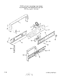 BACKGUARD Diagram and Parts List for 1355W3A  Roper Range