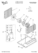 SECTION Diagram and Parts List for ACU114XH0  Whirlpool Air Conditioner