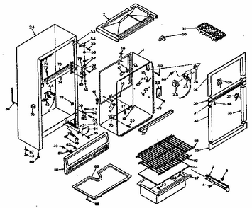Part Location Diagram of 509112 Whirlpool Block