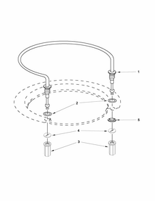 Heater Parts Diagram and Parts List for 66515699K212  Kenmore Dishwasher