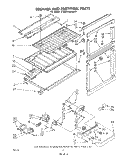 BREAKER AND PARTITION Diagram and Parts List for ET20HKXMWR0  Whirlpool Refrigerator
