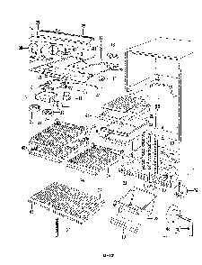 03 - Fresh Food Compartment Diagram and Parts List for RB19EY-2A  Whirlpool Refrigerator