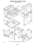 BREAKER AND PARTITION Diagram and Parts List for ET20MKXPWR1  Whirlpool Refrigerator