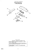 LATCH Diagram and Parts List for KEMS377DBS2  KitchenAid Microwave Oven Combo
