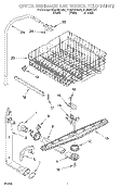 Part Location Diagram of 3380889 Whirlpool CLIP, REAR TUBE