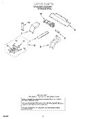 LATCH Diagram and Parts List for KEMS308GSS0  KitchenAid Microwave Oven Combo