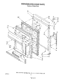REFRIGERATOR DOOR Diagram and Parts List for ET20DKXTM10  Whirlpool Refrigerator