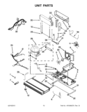 UNIT PARTS Diagram and Parts List for WRF990SLAB00  Whirlpool Refrigerator