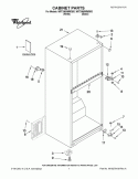 Part Location Diagram of W10231807 Whirlpool ENERGY GUIDE