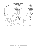 ACCESSORIES Diagram and Parts List for 4KUCC151T1  KitchenAid Trash Compactor