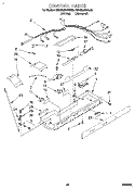 CONTROL, LIT/OPTIONAL Diagram and Parts List for KSRS25FBAL00  KitchenAid Refrigerator