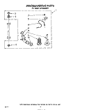MISCELLANEOUS , LITERATURE AND OPTIONAL Diagram and Parts List for LA7500XKW0  Whirlpool Washer
