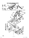 Part Location Diagram of 358100 Whirlpool Harness, Wiring (Lower)