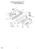 CONTROL PANEL Diagram and Parts List for KAWS700EQ0  KitchenAid Washer