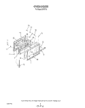 OVEN DOOR , LIT/OPTIONAL Diagram and Parts List for D6757^1  Whirlpool Range