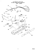 CONTROL Diagram and Parts List for KSRS25FDWH01  KitchenAid Refrigerator