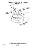 LOWER WASHROOM AND STRAINER Diagram and Parts List for 4KUDA22ST0  KitchenAid Dishwasher