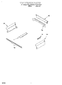 Part Location Diagram of 3191842 Whirlpool COVER-REAR